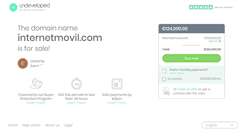 Desktop Screenshot of internetmovil.com
